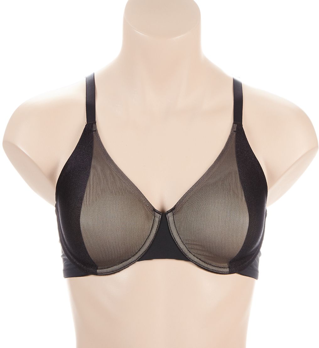 Natori Side Effect Side Support Underwire Bra Black/Cafe 32C  - Image 1