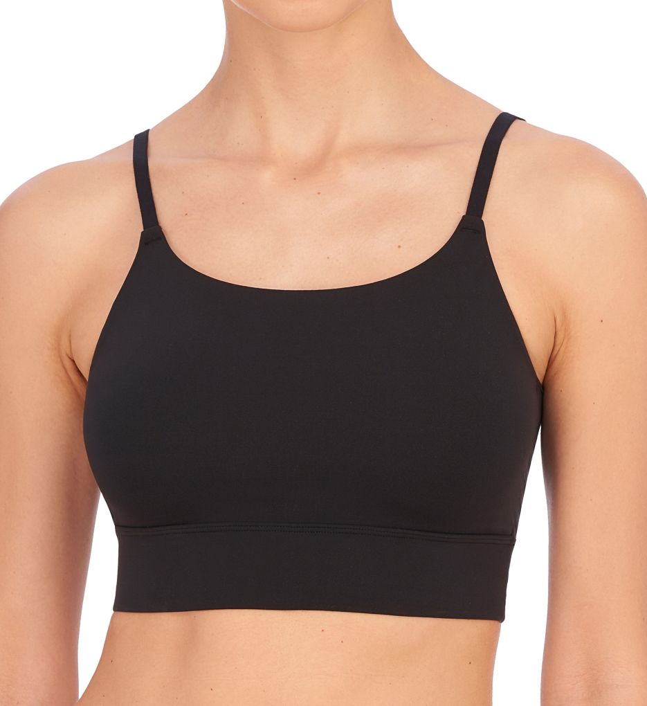 Natori (2410994) -- Natori 725276 Bliss Flex Longline Bralette (Black L)