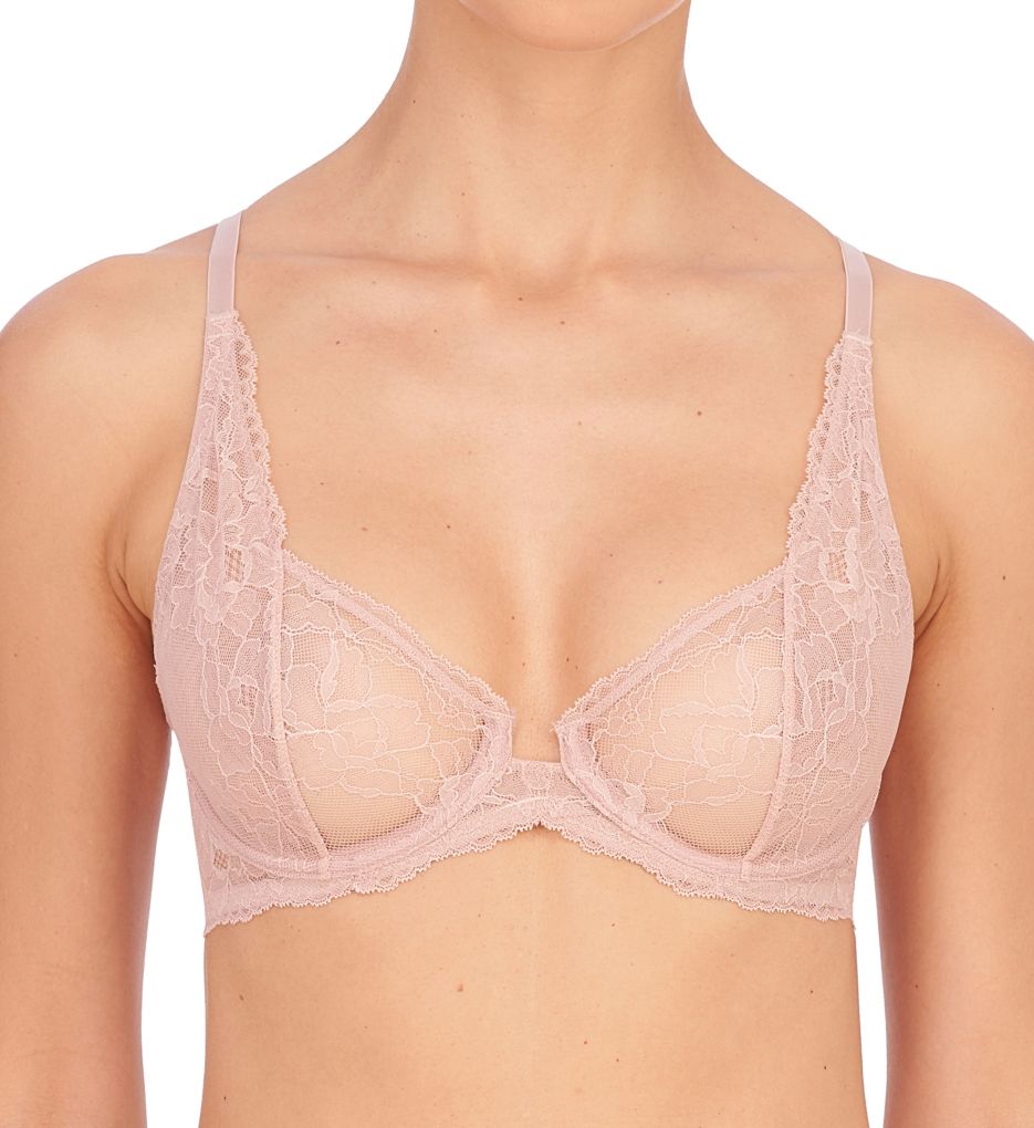 Natori : Natori 726254 Eclipse Unlined Underwire Bra (Rose Beige 32D)