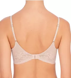 Sheer Glamour Push-Up Underwire Bra