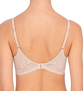 Sheer Glamour Push-Up Underwire Bra
