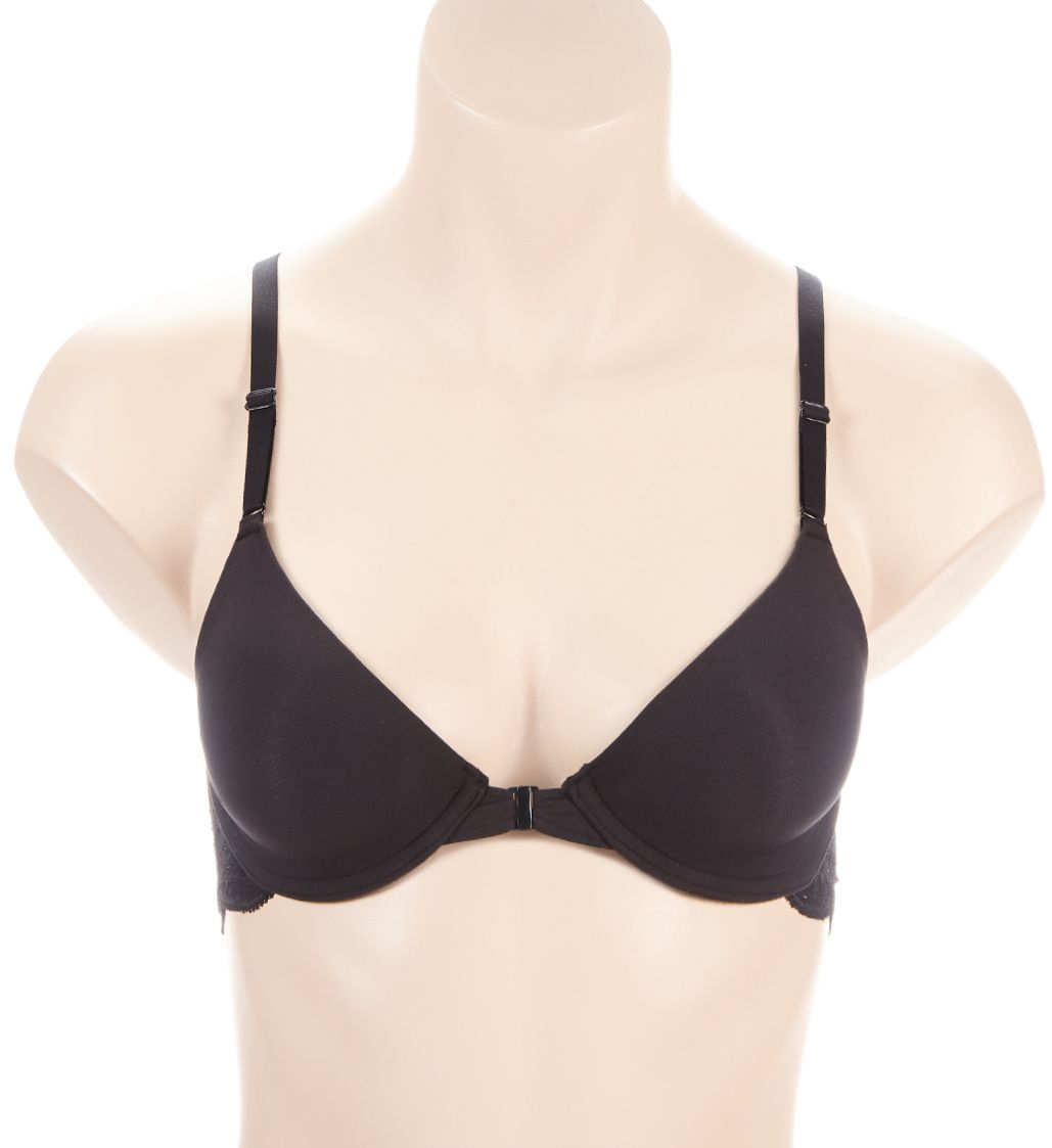 Natori Lush Front Close Contour Underwire Bra Black 30DDD  - Image 1