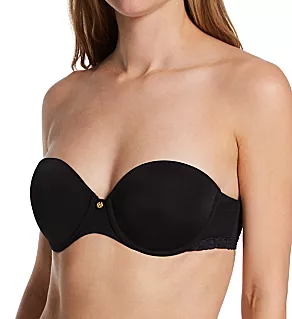 Pure Luxe Strapless Contour Underwire Bra Black/Comet 38DDD