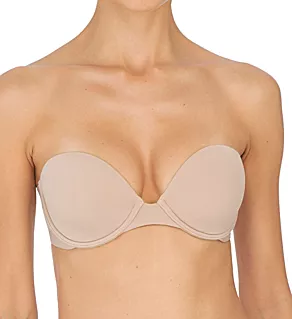 Minimal Strapless Contour Underwire Bra Cafe 30D