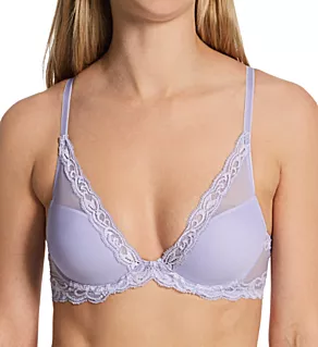 Feathers Contour Plunge Bra Polar Blue 32DDD