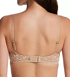 Feathers Contour Plunge Bra Cafe 32D