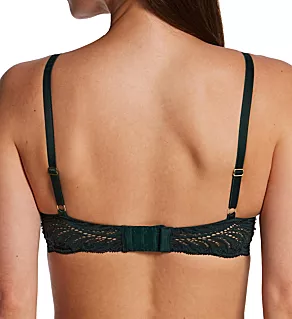 Feathers Contour Plunge Bra Dark Forest 38D