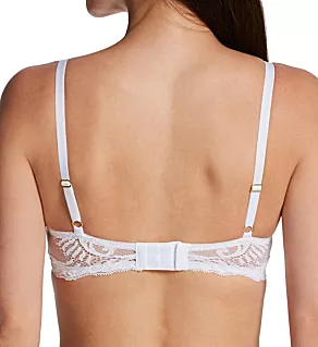 Feathers Contour Plunge Bra White 32A