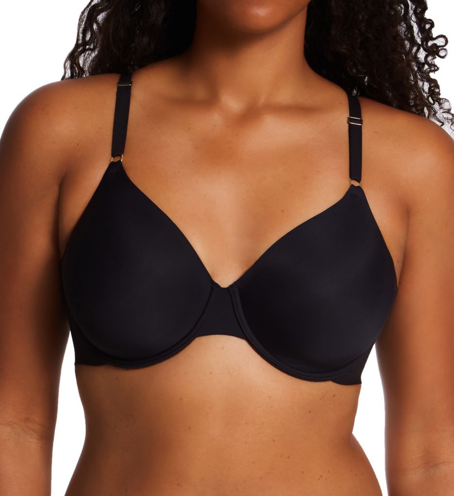 Natori Bliss Perfection Contour Underwire Soft Stretch Padded T-shirt  Everyday Bra (34ddd) Women's In Black