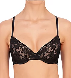 Sheer Glamour Full Fit Contour Underwire Black/Cafe 36DDD
