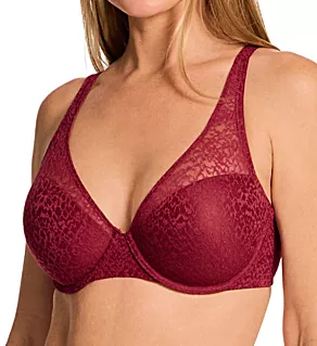 Full Fit Smoothing Contour Underwire Bra Dark Red 32C