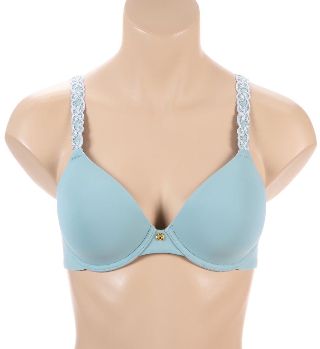 Natori Pure Luxe Contour Underwire Bra Seaglass/Mink 32C  - Image 1