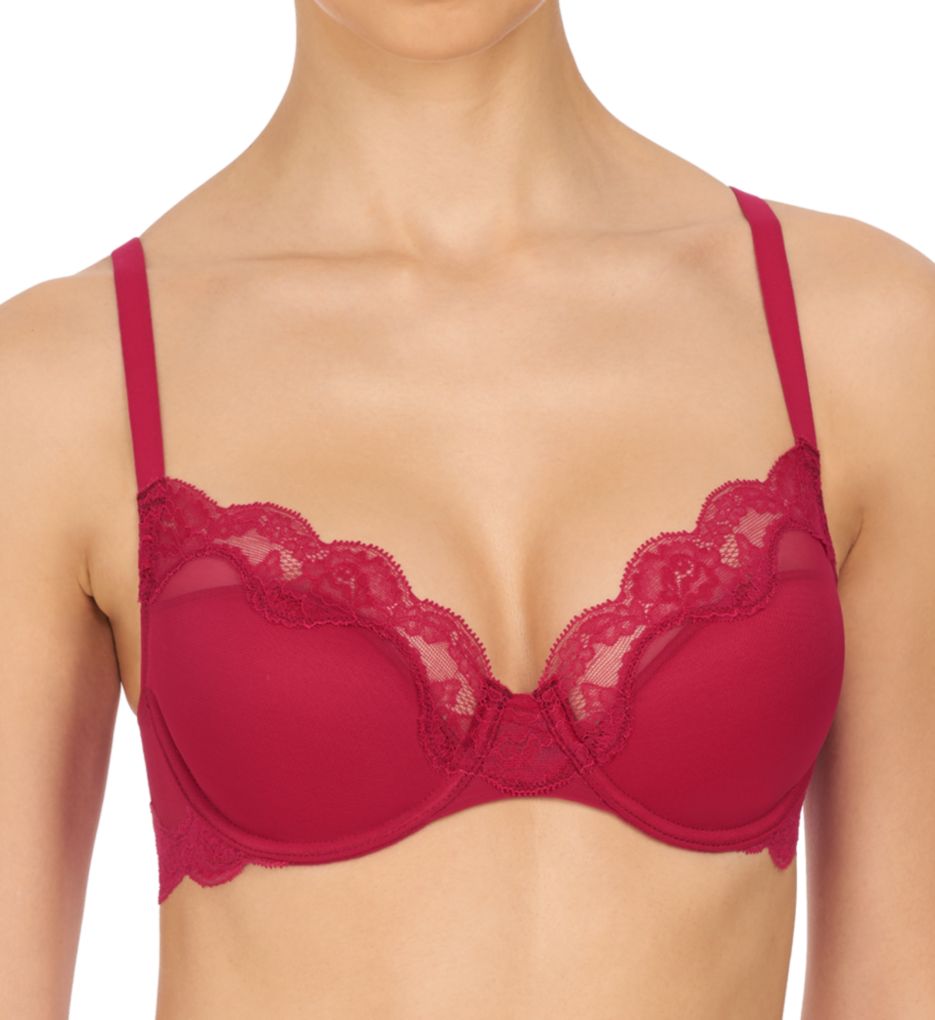 Natori : Natori 741199 Elusive Full Fit Contour Underwire Bra (Vintage Rose 40C)