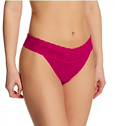 Bliss Perfection One Size Fits All Thong Electric Fuschia O/S