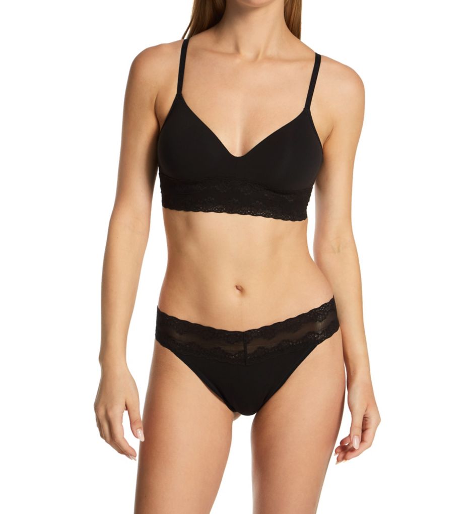 Natori Bliss Perfection One Size Thong - 3 Pack 750092P - Image 4