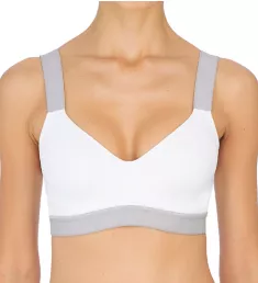 Dynamic Convertible Contour Sports Bra White/Lead 32B