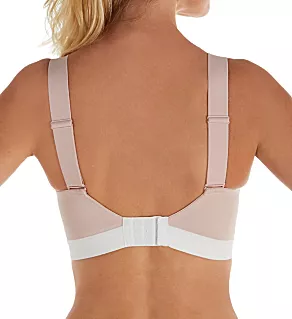 Dynamic Convertible Contour Sports Bra Rose Beige/White 32DDD