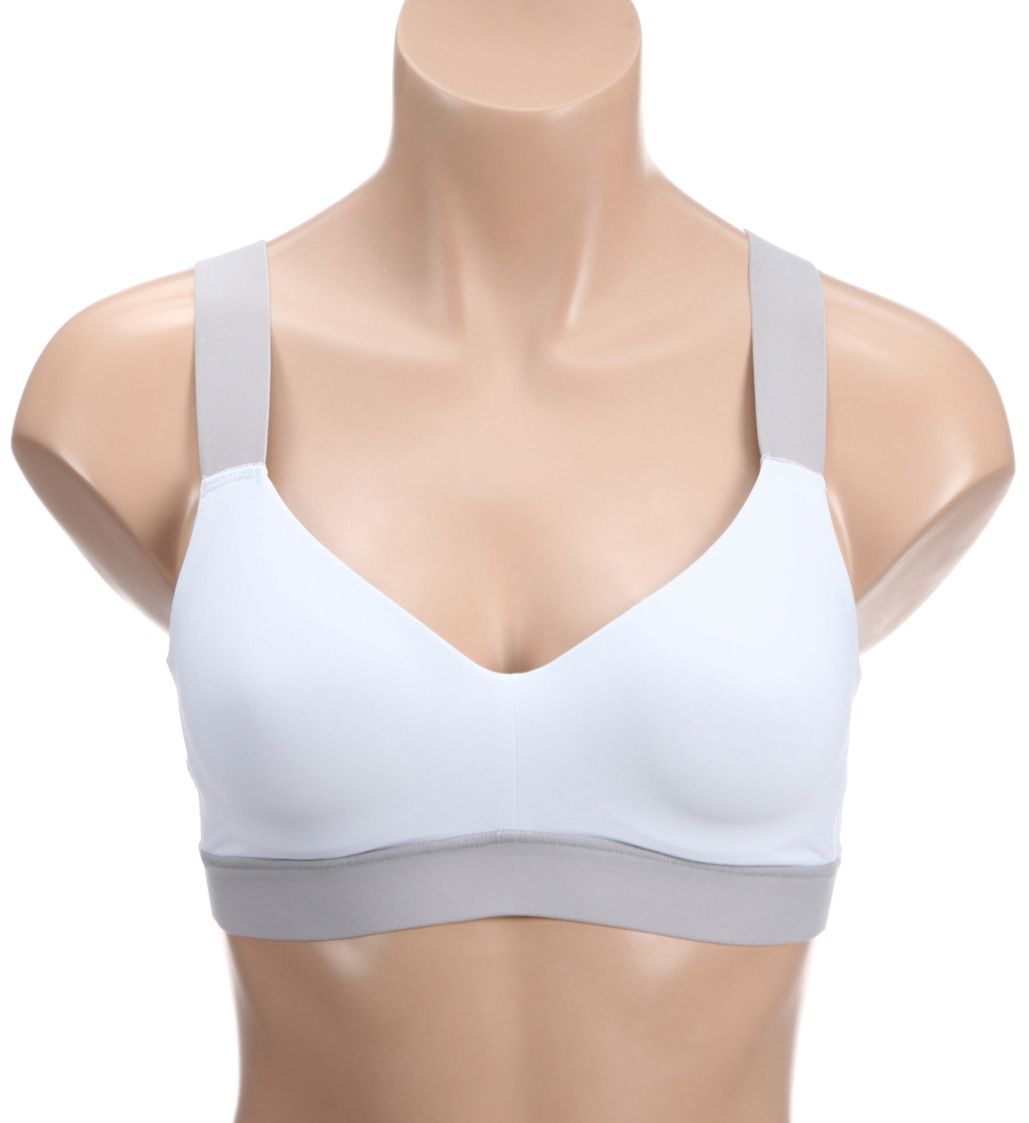 Natori Dynamic Convertible Contour Sports Bra White/Lead 34D  - Image 1