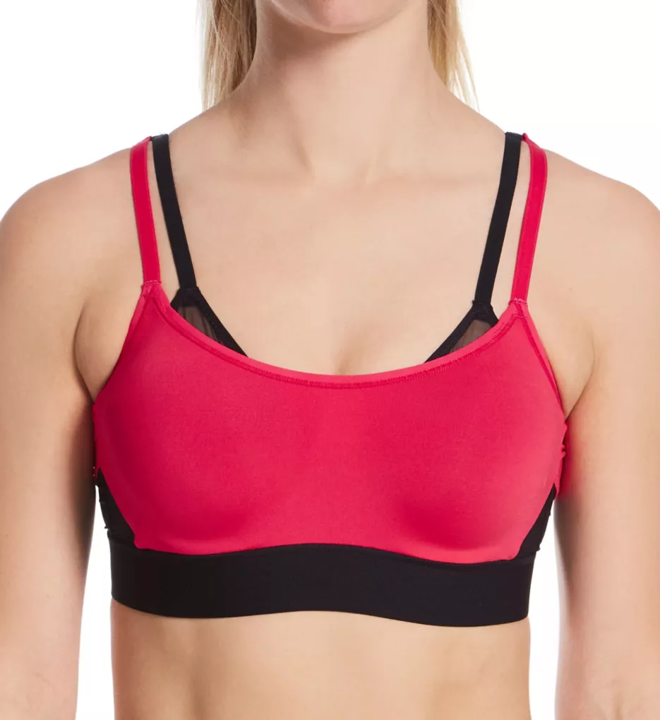 Gravity Contour High Impact Underwire Sports Bra Neon Rose/Black 30DD