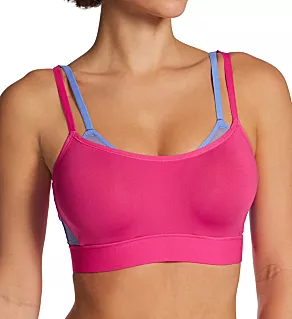 Gravity Contour High Impact Underwire Sports Bra Raspberry/French Blue 38B