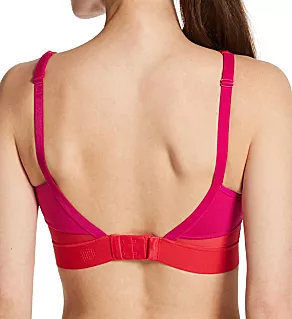 Gravity Contour High Impact Underwire Sports Bra Berry/Sunset Coral 30C
