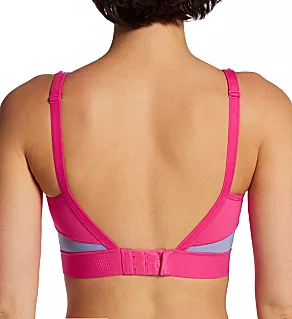 Gravity Contour High Impact Underwire Sports Bra Raspberry/French Blue 38B