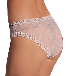 Feathers Hipster Panty Rose Beige Lace M