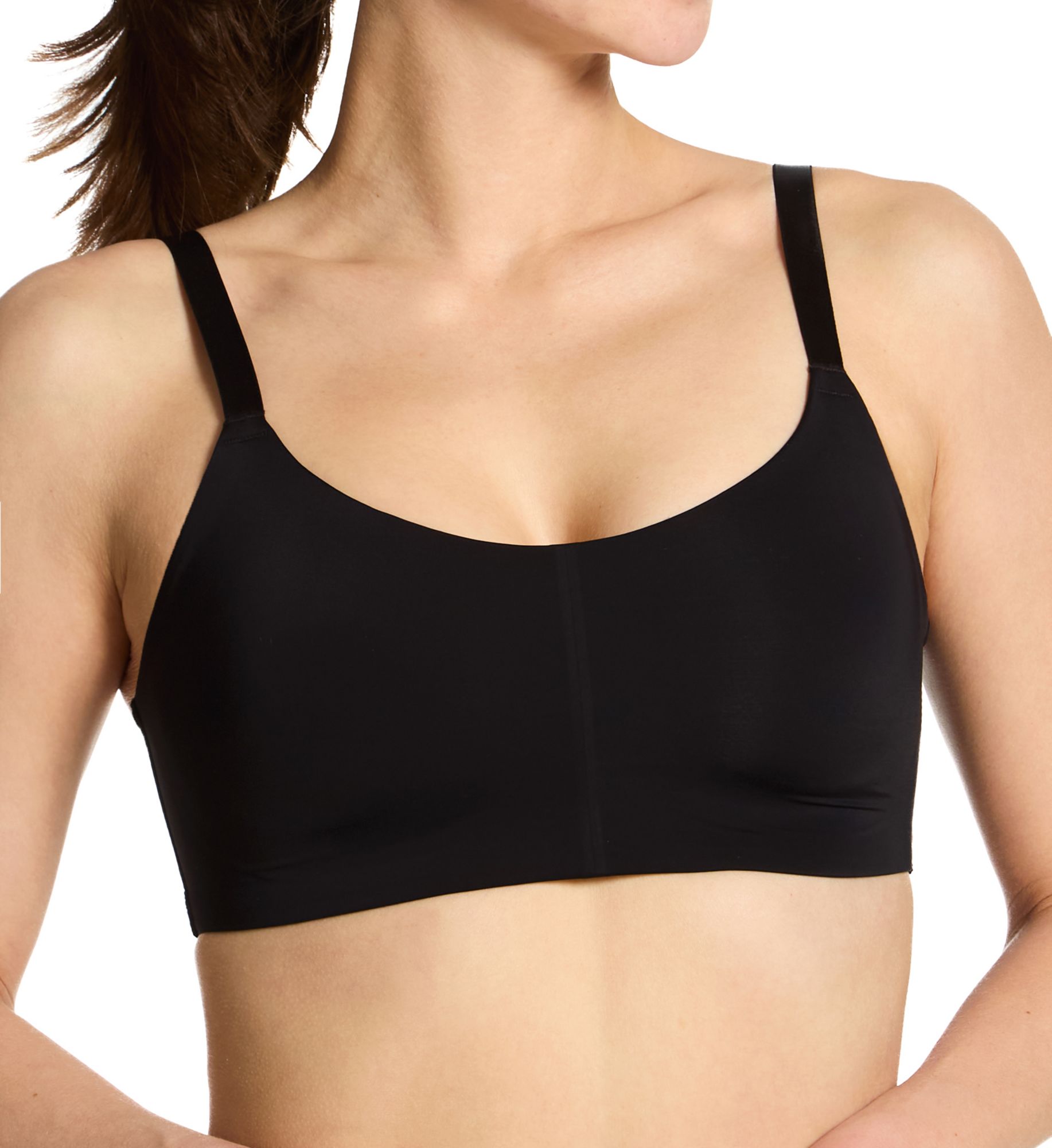 Natori Women's Elevate Convertible Wireless Sport Bra in Black | Size: 32DDD | HerRoom.com