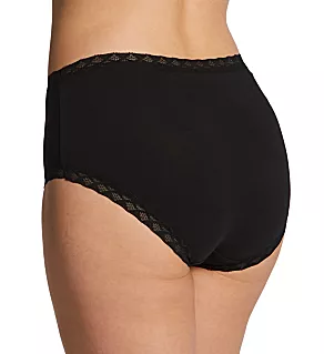 Bliss Cotton Full Brief Panty Black S