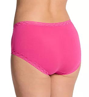 Bliss Cotton Full Brief Panty Fuchsia Rose XL