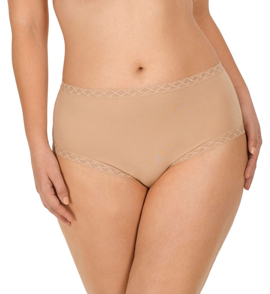 Natori Women's Bliss Full Brief Panty in White (755058), Size 2XL