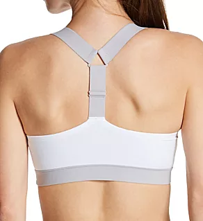 Dynamic Racerback Sports Bralette White/Lead XS