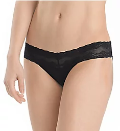 Bliss Perfection One Size Fits All V-Kini Panty Black O/S