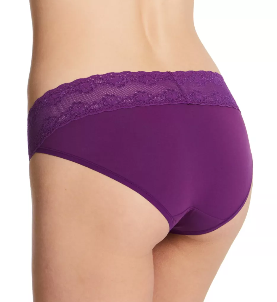 Bliss Perfection One Size Fits All V-Kini Panty Deep Plum O/S