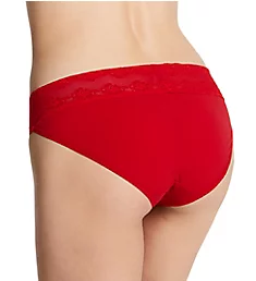 Bliss Perfection One Size Fits All V-Kini Panty Poinsettia O/S