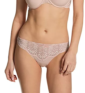 Lush Thong Panty Rose Beige/White S