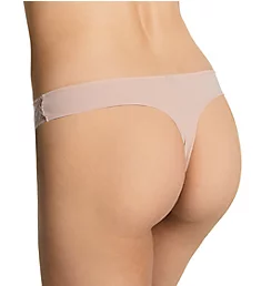 Lush Thong Panty Rose Beige/White S