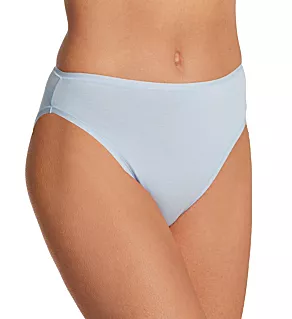 Bliss Bare Cotton High Cut Brief Panty Glacier Blue XL