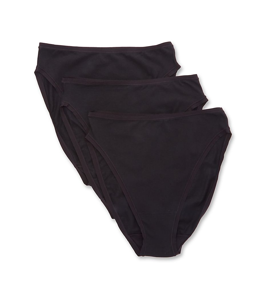 Bliss Bare Cotton Hi Cut Brief Panty - 3 Pack