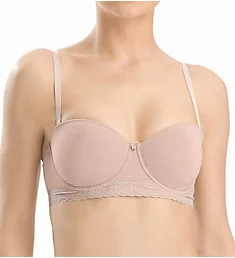 Truly Smooth Smoothing Strapless Contour Bra Cafe 36DDD