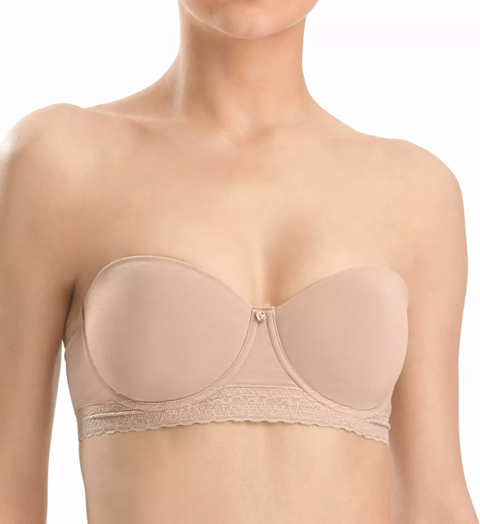 Truly Smooth Smoothing Strapless Contour Bra Cafe 36DDD