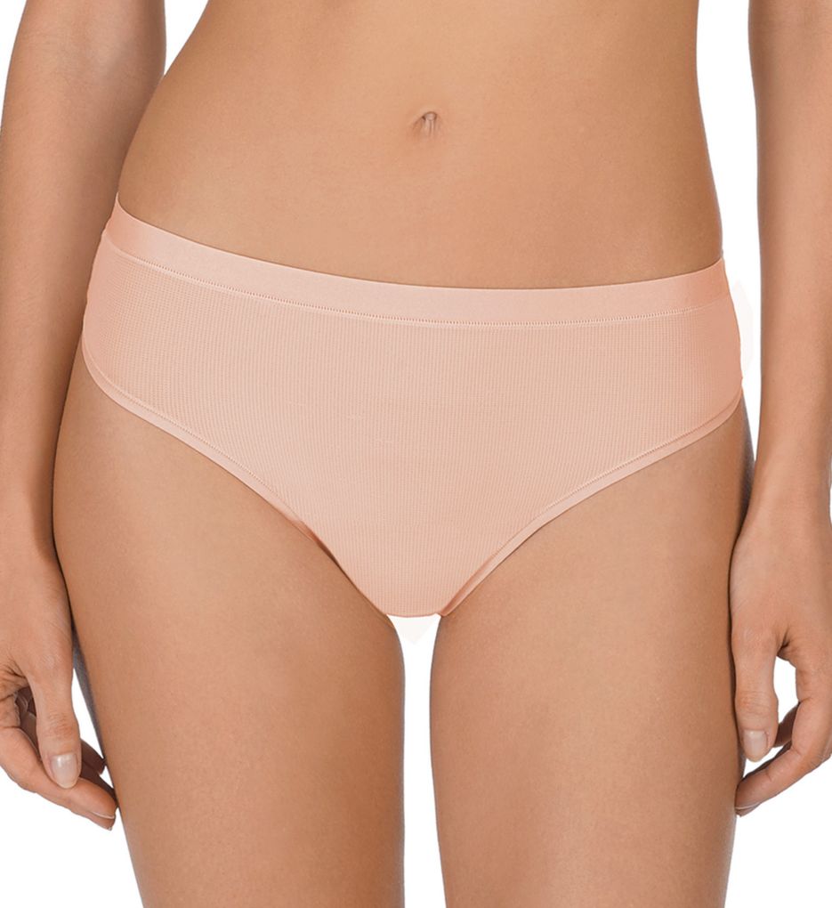 Natori : Natori 775195 Limitless One Size Thong Panty (Golden Rose O/S)