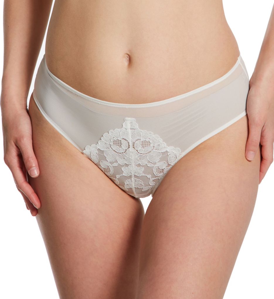 Natori Women's Peony Hipster Panty in Beige | Size Small | HerRoom.com