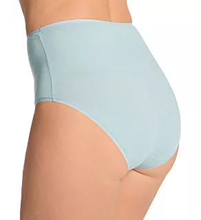 Bliss Bare Cotton High Waist Brief Panty Cloud Green S