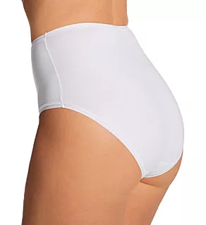 Bliss Bare Cotton High Waist Brief Panty White S
