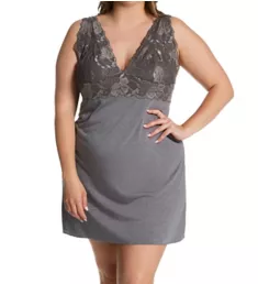 Plus Zen Floral 36 Lace Cup Chemise