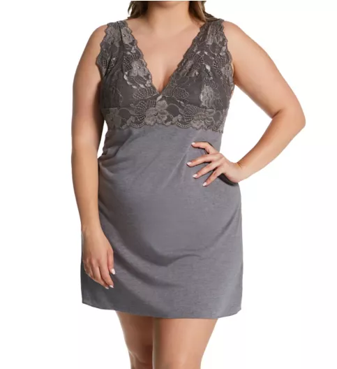 Natori Plus Zen Floral 36 Lace Cup Chemise 78282X