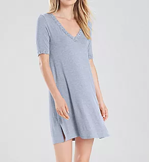Feather Essentials Sleepshirt Heather Ink S