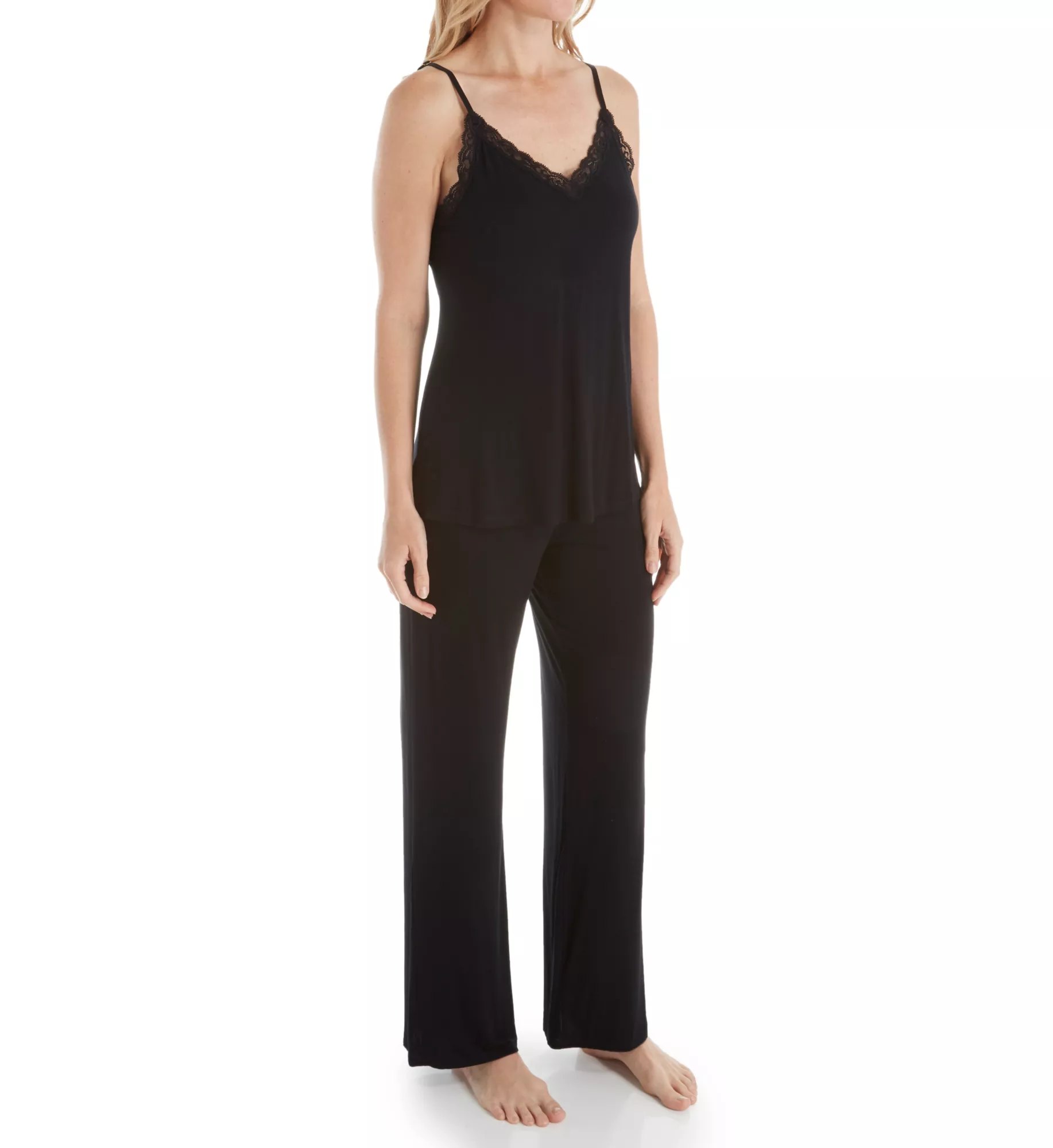 Natori Feather Essentials Cami PJ With Lace