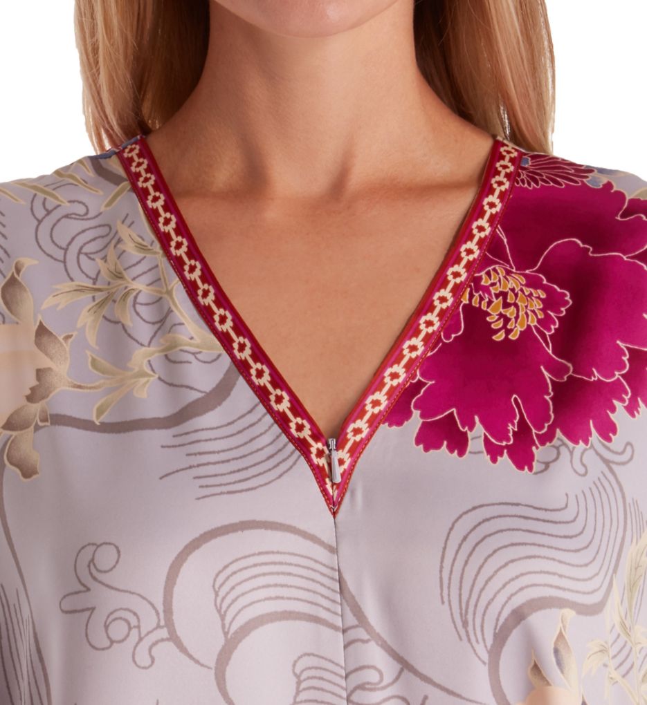 Auburn Floral Caftan-cs1